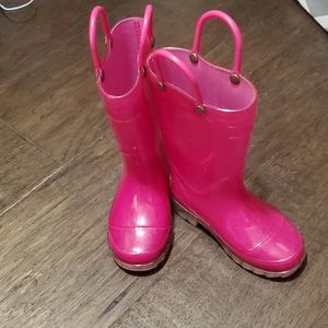 Hot Pink Light-Up Western Chief Rain Boots! 5/6